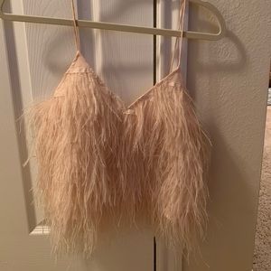 Lucy Paris Feather Top